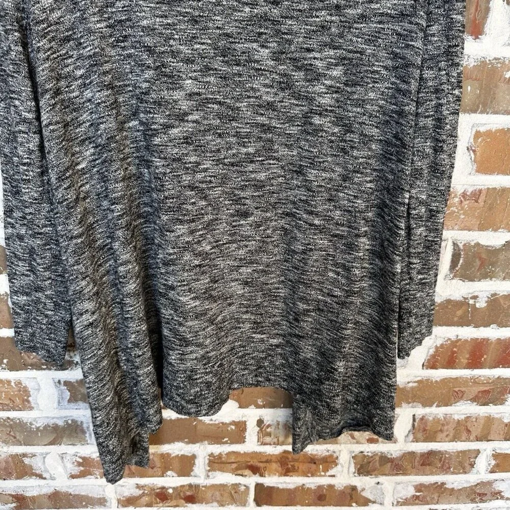 Madewell Landscape Cardigan Sweater‎ Women's Small Marbled Gray Pockets
